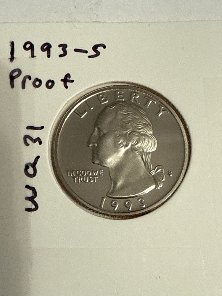 1994 S Proof Washington Quarter
