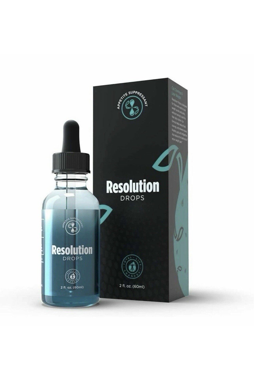RESOLUTION Diet Drops /TLC - Cut Cravings - Lose Weight