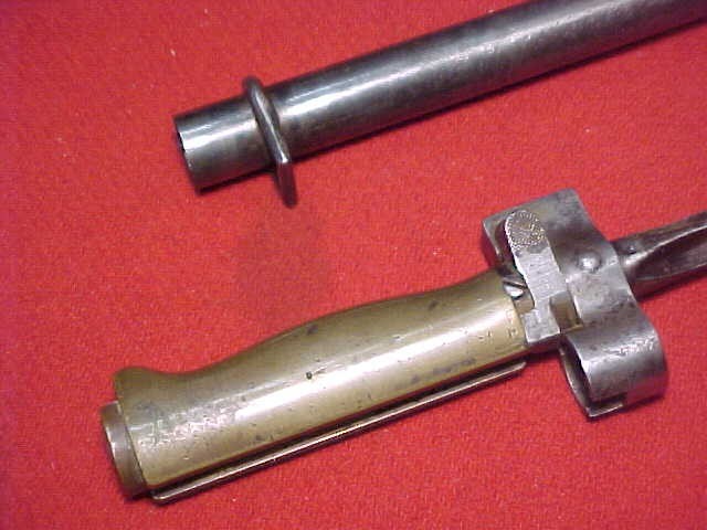 WWI FRENCH M1886/93/16/35 LEBEL RIFLE BAYONET ~ CRUCIFORM BLADE ~ ESTATE ITEM