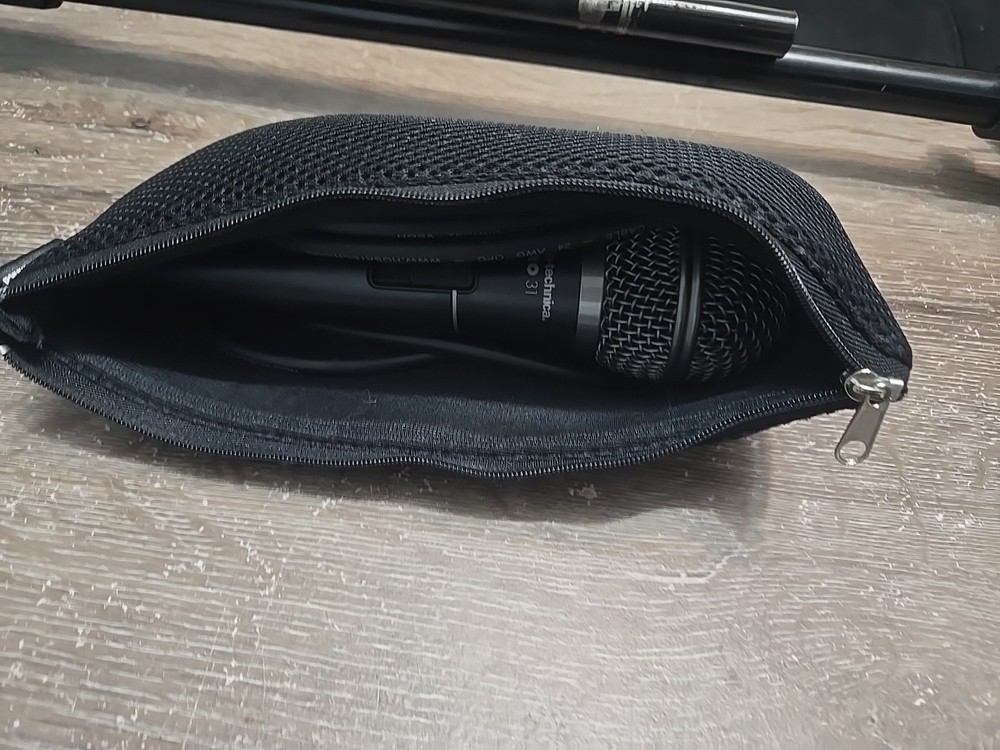 Audio‑Technica PRO 31 & Samson Boom Mic Stand Cables Pouch
