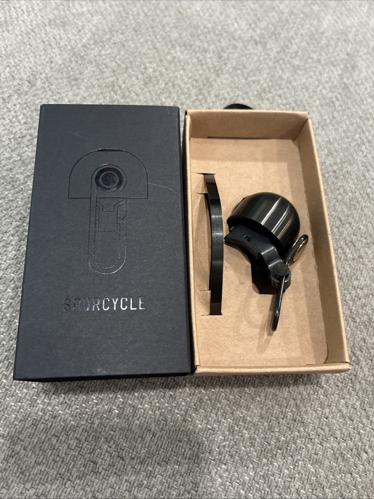 Spurcycle Original Bell, Black/Gold