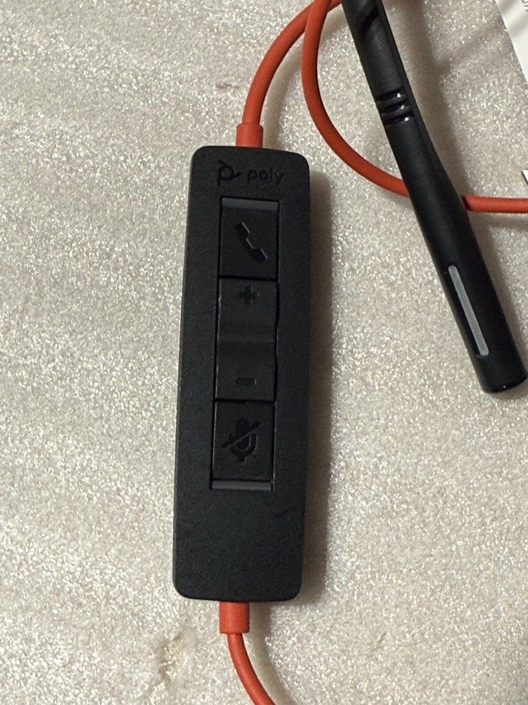 Poly | Blackwire 3310-M USB-C/A MONO Headset | BW3310 Plantronics