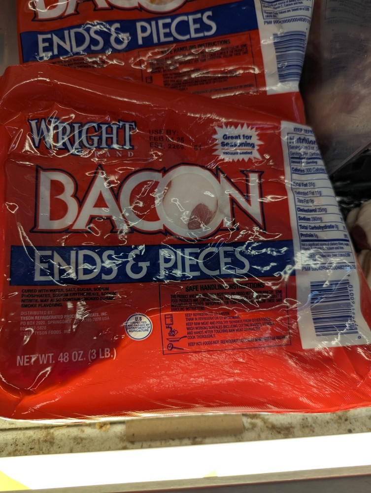 Wright Bacon Ends & Pieces 3 lb