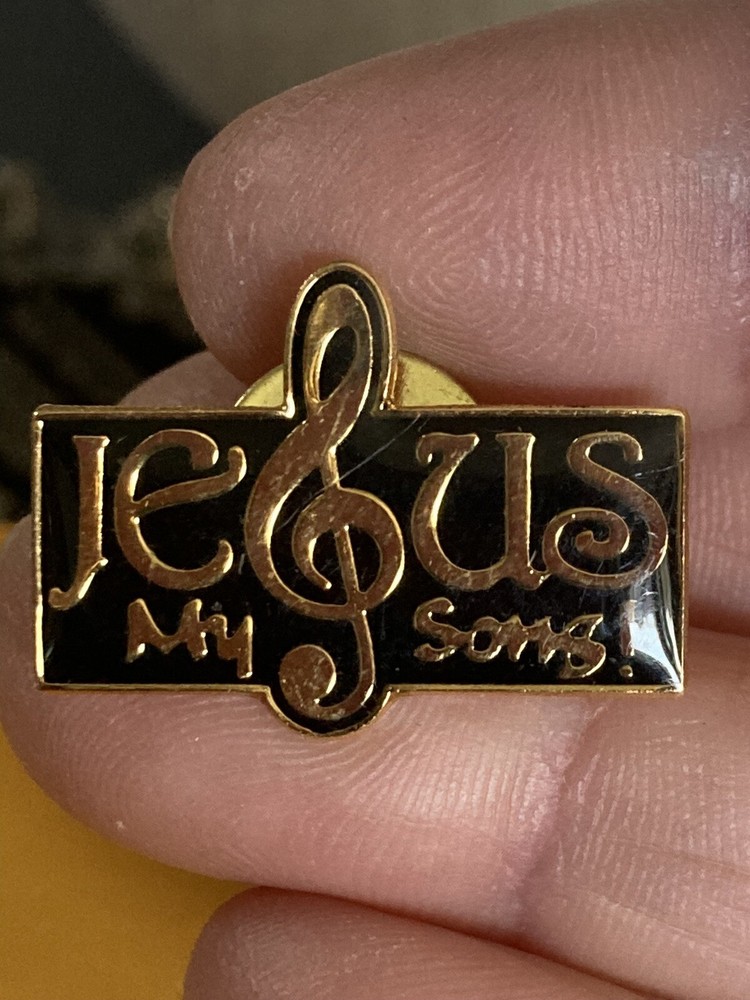 Jesus my song Lapel Pin EUC K535