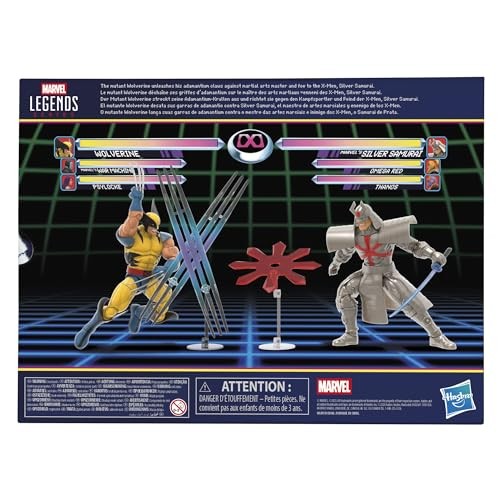 Marvel Legends Series Gamerverse Wolverine 6'', Vs Silver Samurai