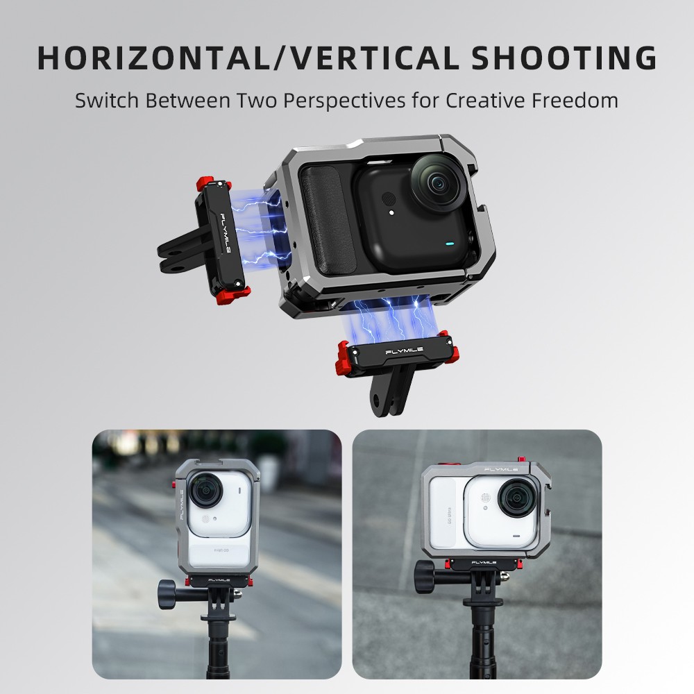 Magnetic Quick Release Bracket For Insta360 GO UItra Camera Mount Adapter Base