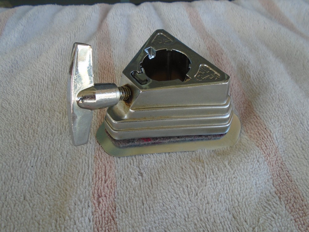(1) VINTAGE 1990's LUDWIG Modular TOM MOUNTING BRACKET CASTING-VG!