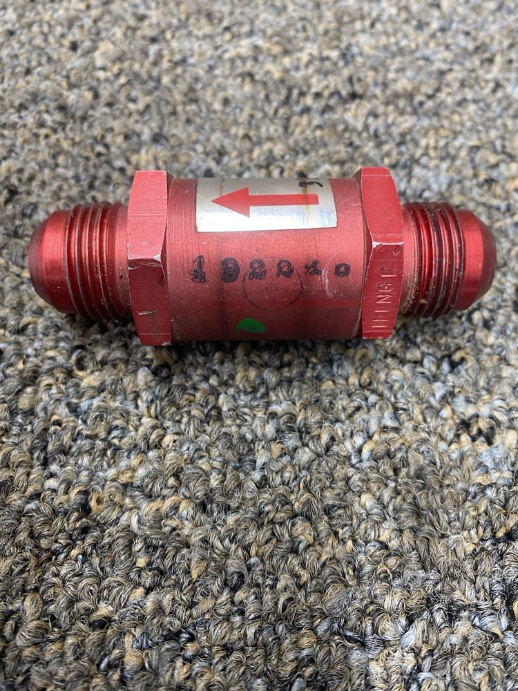 DUKES 3570-00-3 FUEL SYSTEM CHECK VALVE
