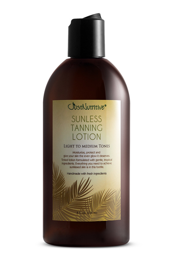 Sunless Tanning Lotion - Light to Medium tones