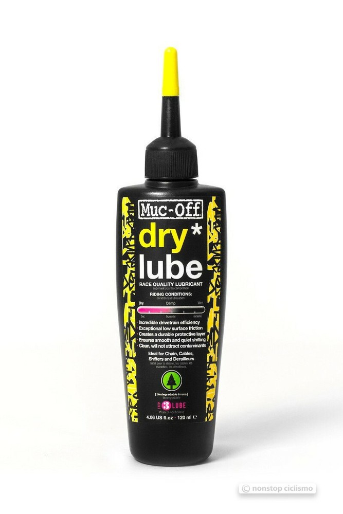 Muc-Off BIODEGRADABLE DRY Bicycle Chain Lube : 120 ml