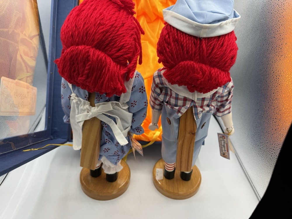 Raggedy Ann And Andy Nutcracker Set