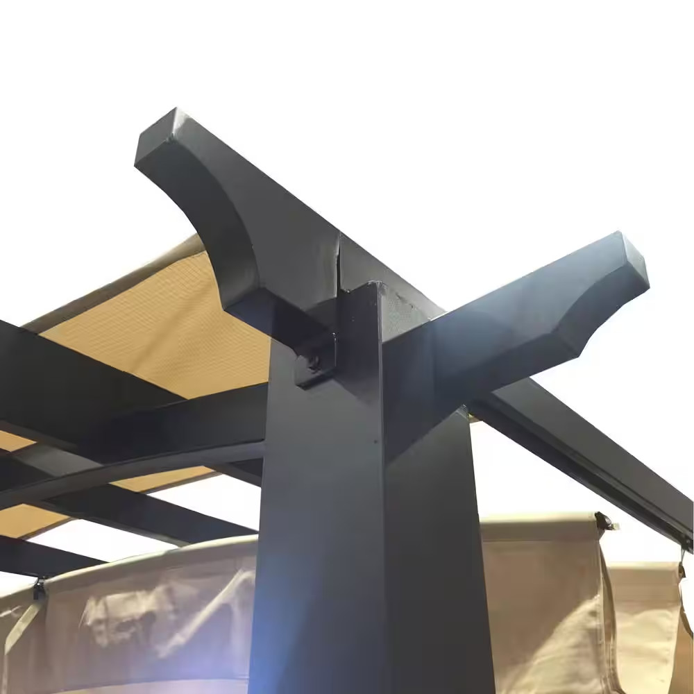 Riplock 350 Nutmeg Replacement Canopy for Arched Pergola