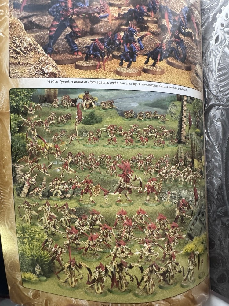 Warhammer 40K Codex Tyranids 3rd Edition 2001 Games Workshop Rulebook Rare Mint