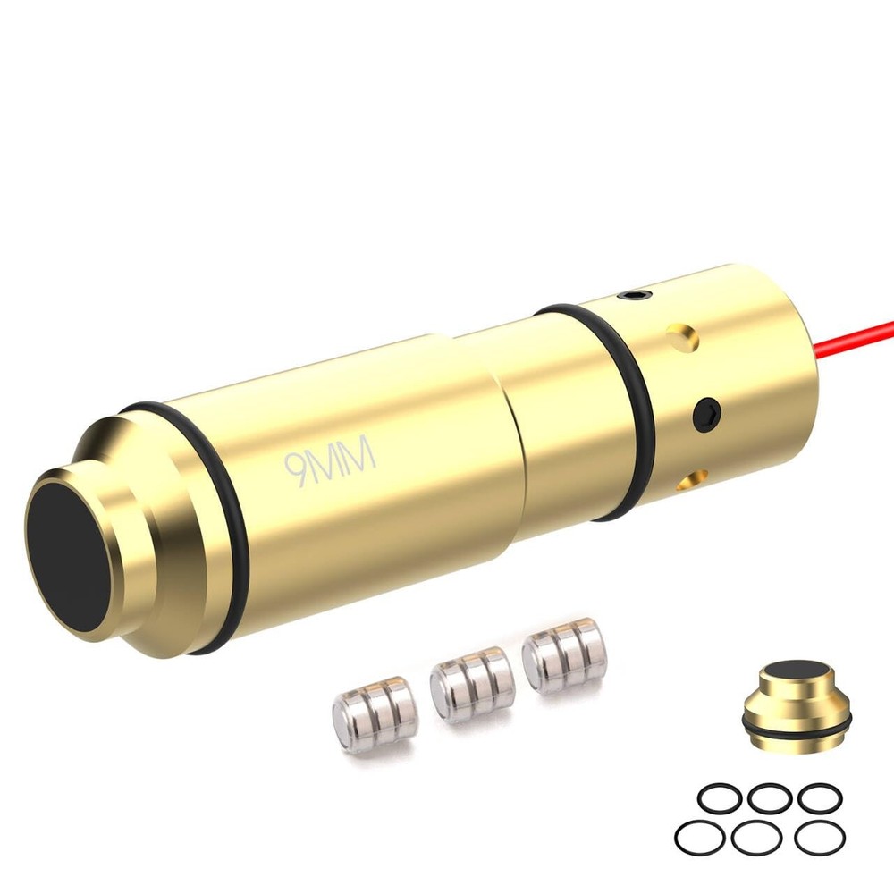 9mm Laser Training Cartridge for Dry Fire Practice and Shooting Training