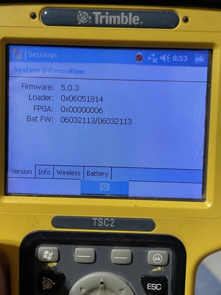 Trimble TSC2 Data Collector V12.50