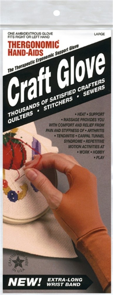 Edmunds HA14 Craft Glove 1/Pkg-Large