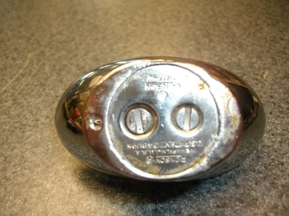 Vintage Ronson "Tempo" Chrome Table Lighter