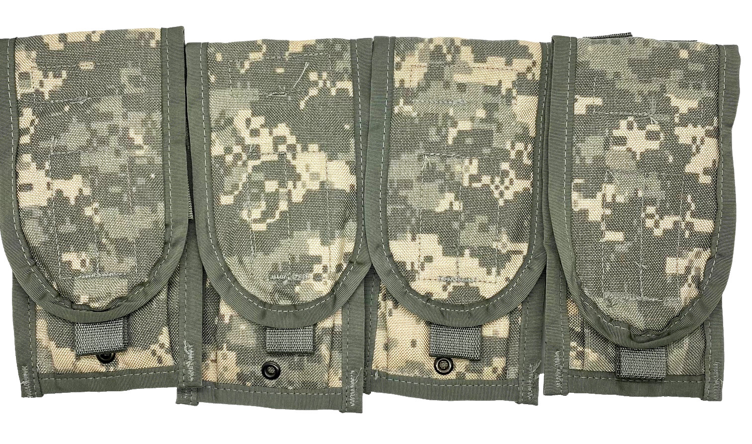 US Military Molle II ACU M 4 DOUBLE Magazine Pouch 8465-01-525-0606 2 Mag VGC