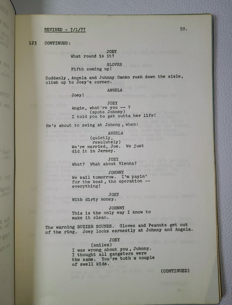 Movie Movie (Double Feature) 1977 Manuscript 2nd Draft Gelbart Keller Script HTF