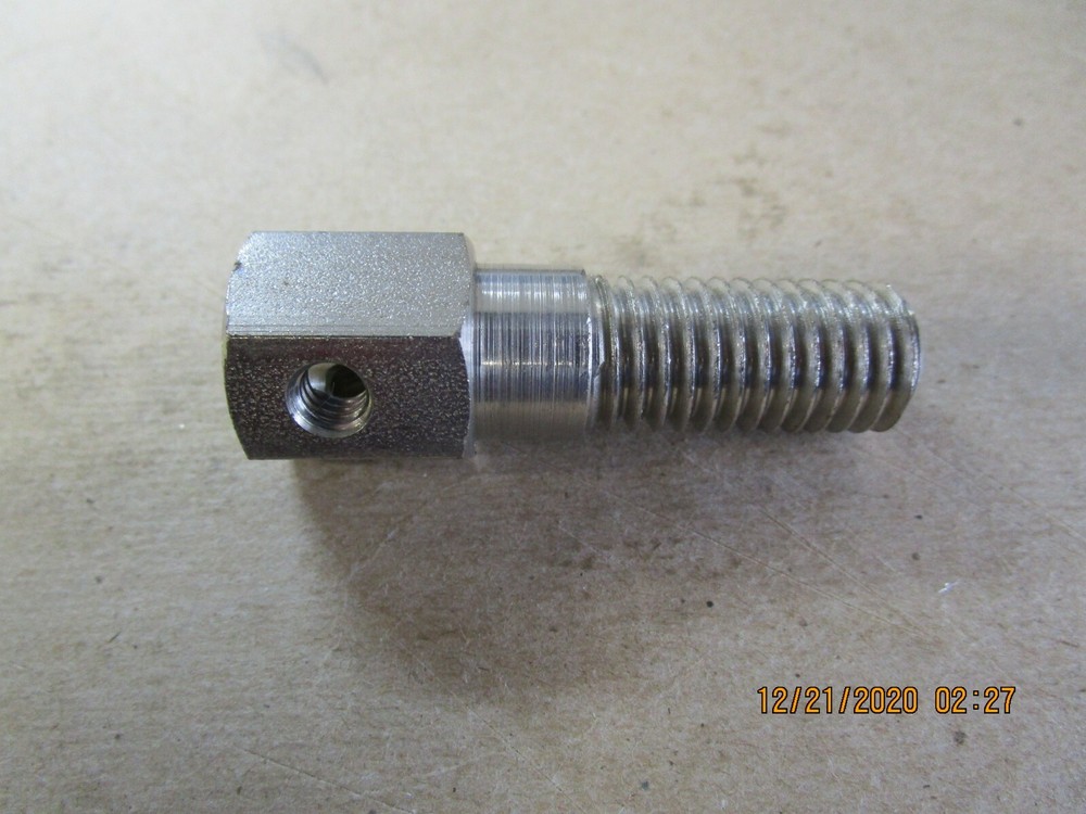 HOLLYMATIC SUPER 54 FRONT L-H THREADED INSERT OEM# 2595