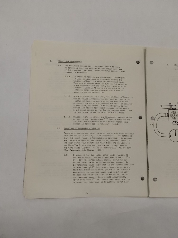 Brittain Industries Mooney NAV-Coupler/Heading Lock Operation & Service Instruct