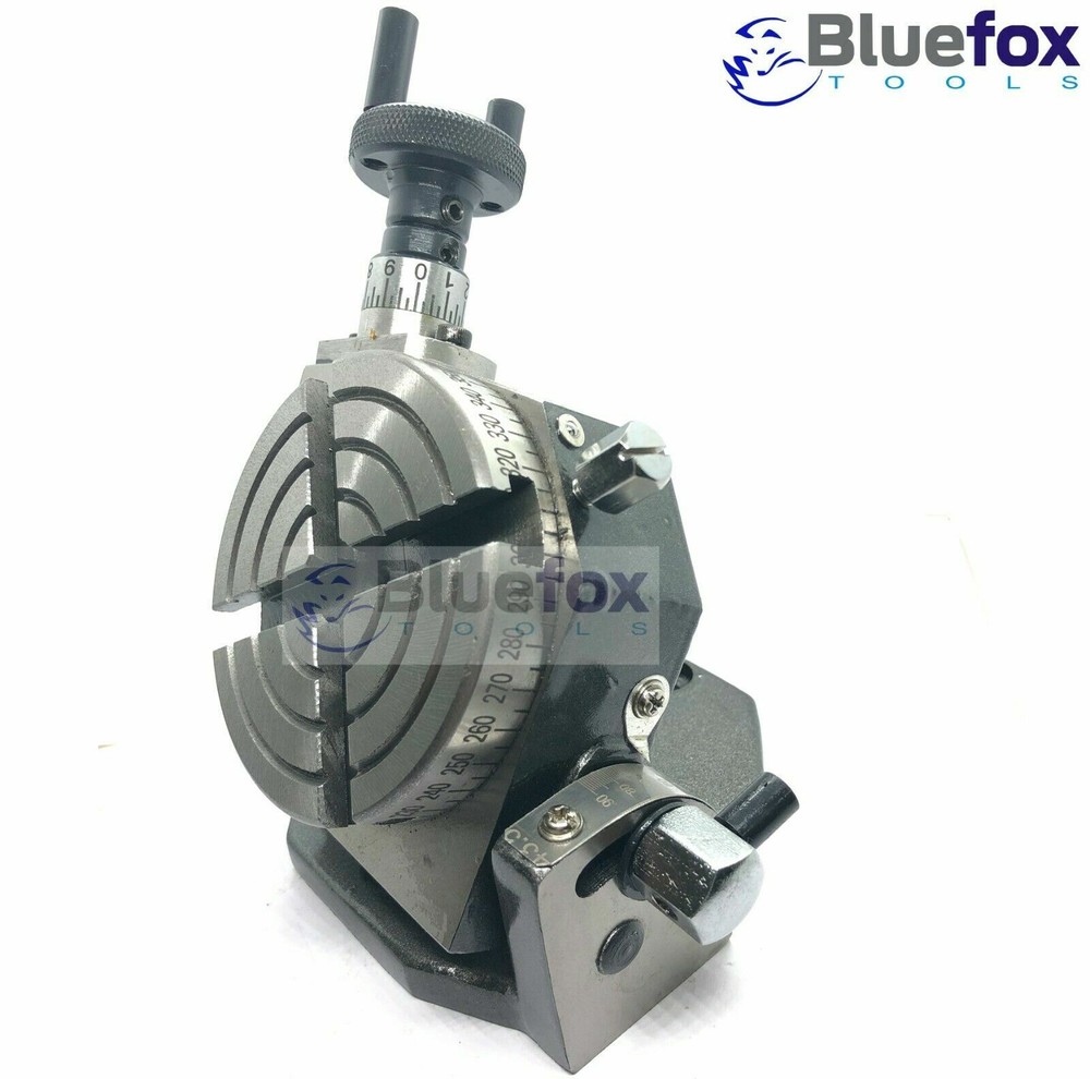 3" TILTING ROTARY TABLE & 3" ROUND VICE VISE BLUEFOX TOOLS