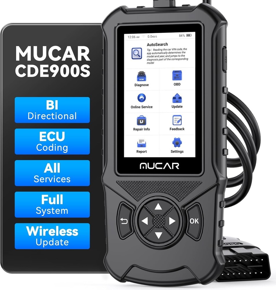 OBD2 Scanner Bidirectional Car Diagnostic Full System Tool