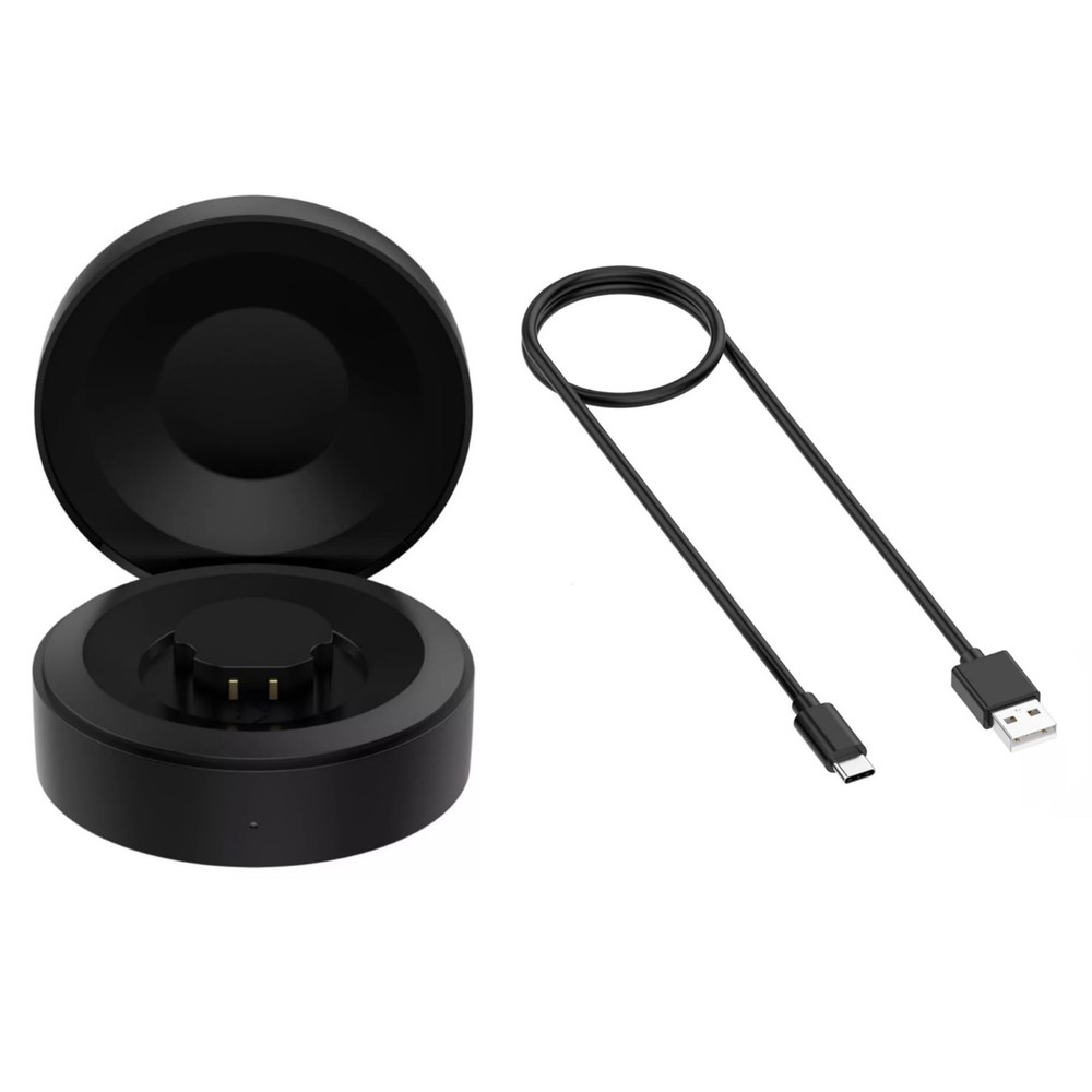 Portable Black Type-C 6-7# Smart Ring Charger Charging Case For RingConn