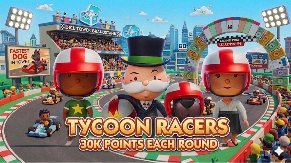 [CLOSED] TYCOON RACERS MONOPOLY - 30K POINTS ⛳️