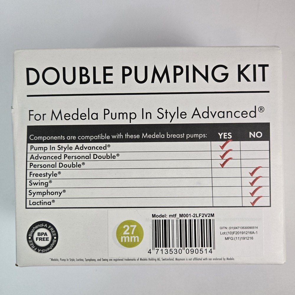 Double Pumping Kit Medela Pump in Style Advanced / Double Advanced / Personal