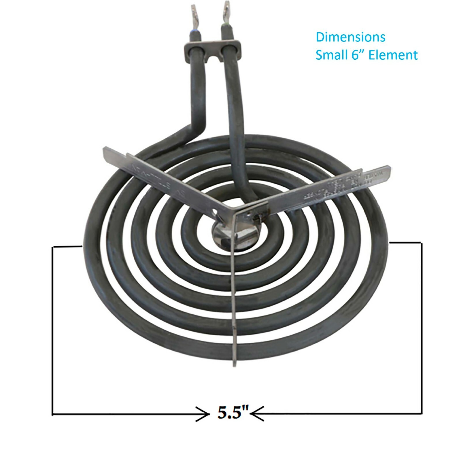 GE Electric Range Burner Element Kit 4 Pack (2, 6") WB30M1 (2, 8") WB30M2