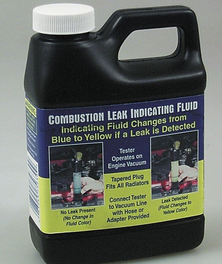 Lisle 75630 Replacement Testing Fluid for Combustion Leak Detector, 16 oz bottle