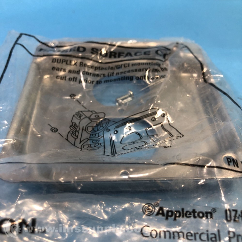 Emerson 503536 Raised Duplex Receptacle Cover FNFP