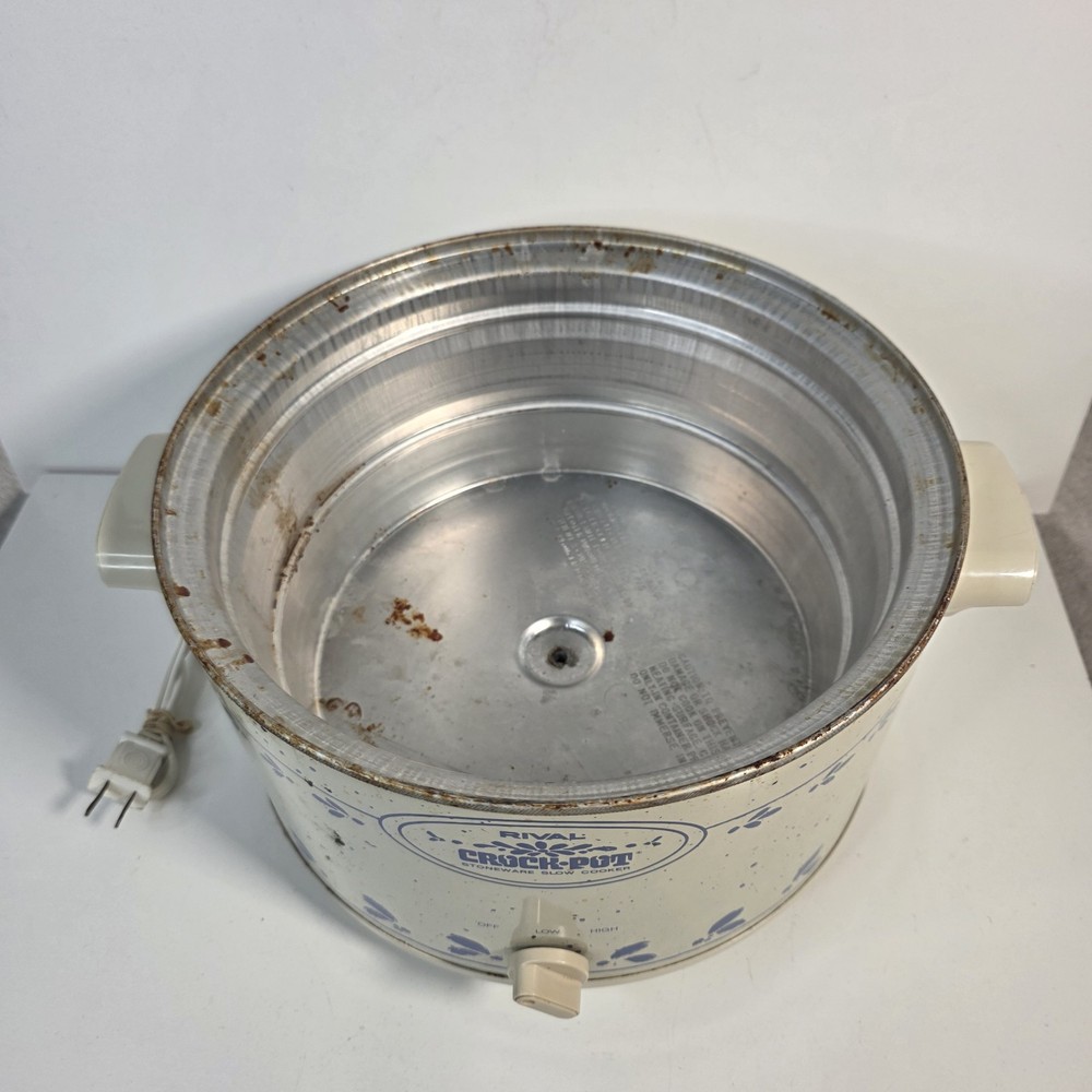 Vintage Rival Crockpot Model 3355-180-250 Replacement Heating Base Part