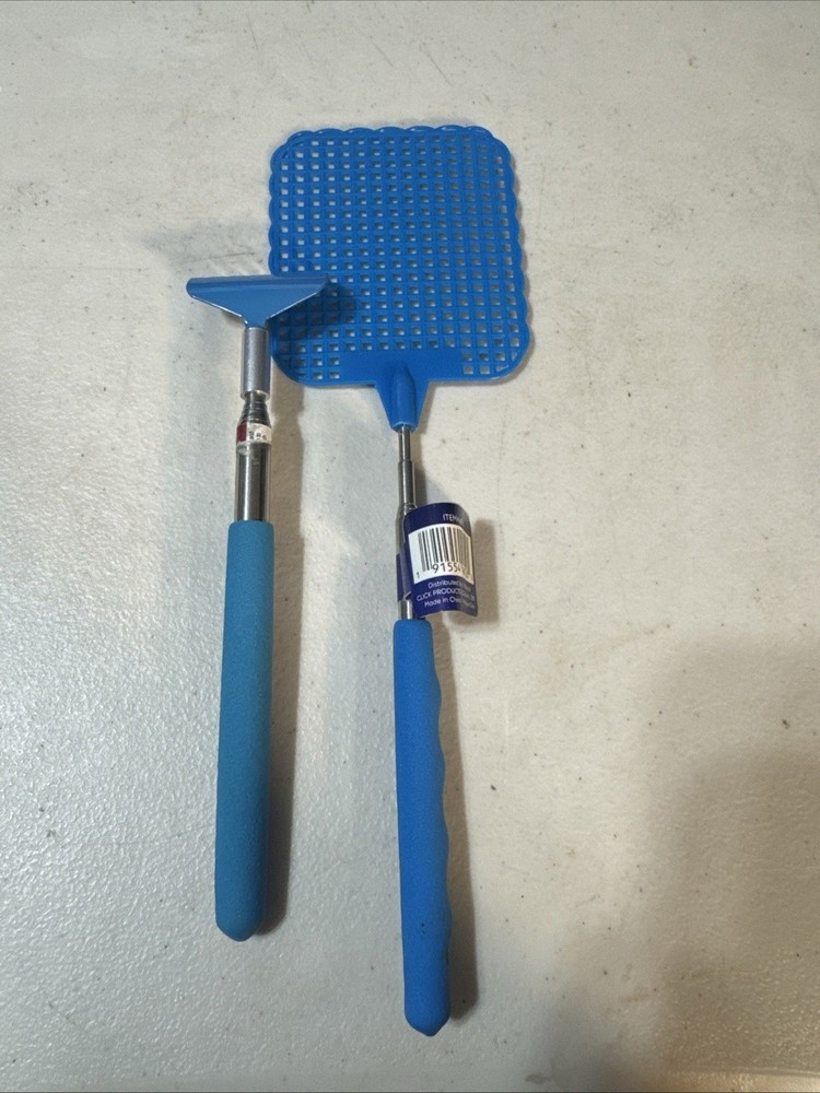 Fly swatter and back scratcher