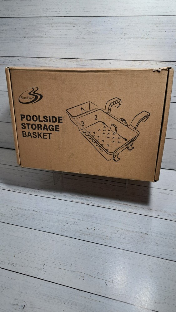 Poolside Storage Basket 2 Packs, Above Ground Pool Accessories，Swimmming Pool...