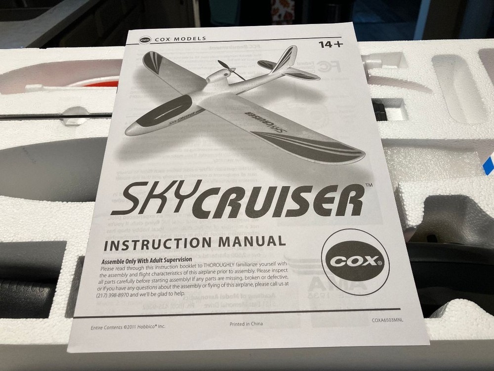 Cox Sky Cruiser RC Airplane - RTF Version