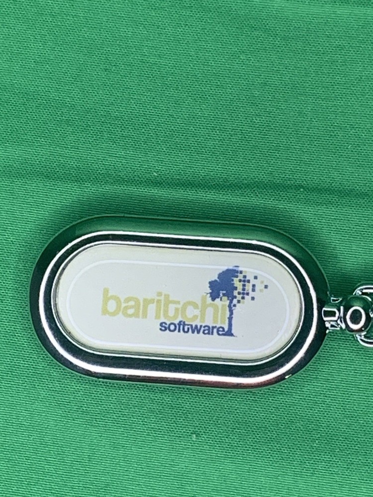 BARITCHI Website & Software Keychain Vintage Find FREE SHIPPING
