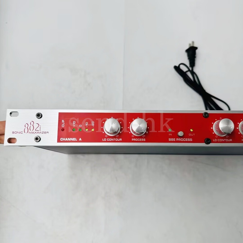 NEW 882i BBE Sonic Maximizer Rackmount Unit 1U With 2PCS XLR Cables