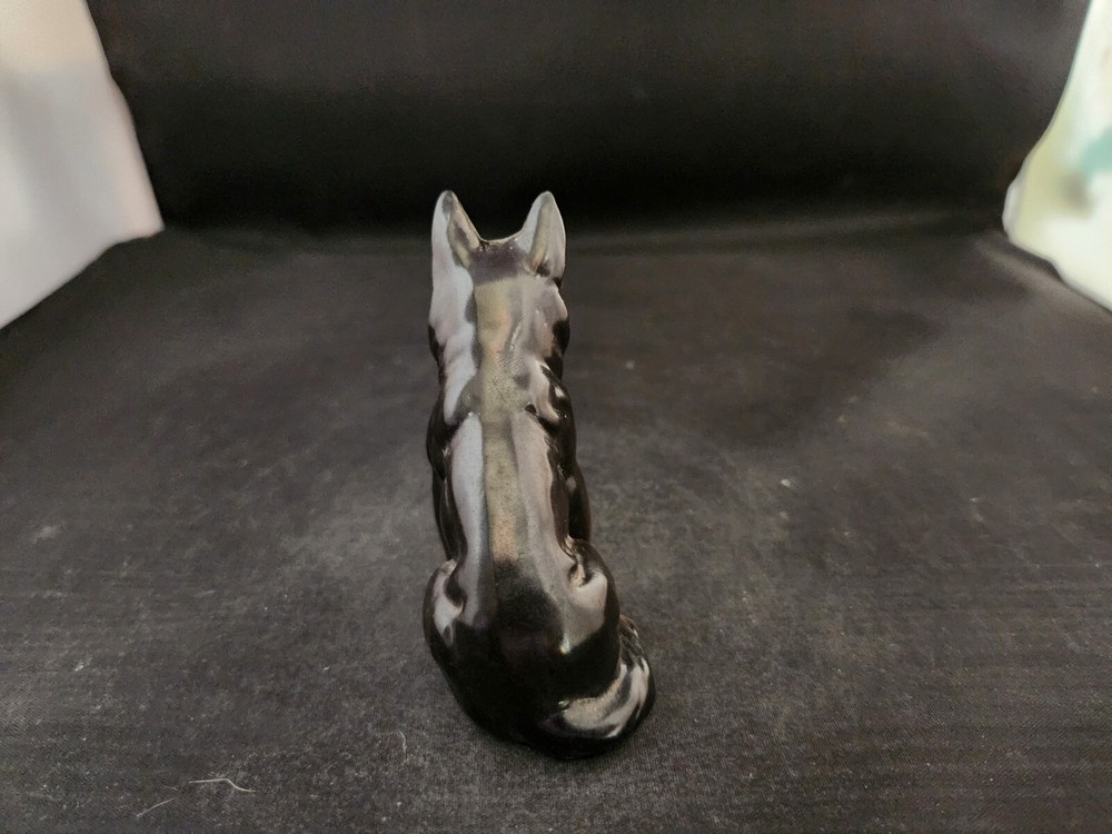 Vintage German Shepherd Sitting Figurine