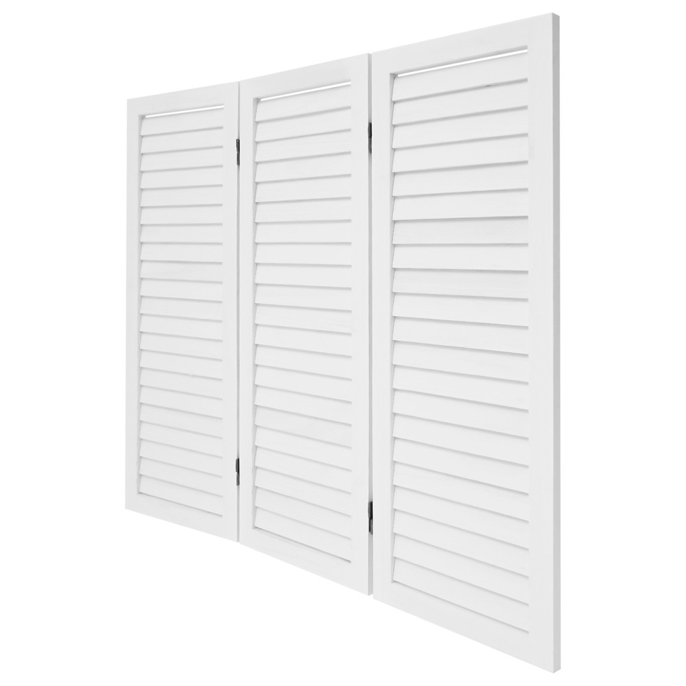 3 Panel Room Divider Privacy Screen Panel white Wood Room Partition Room Divider