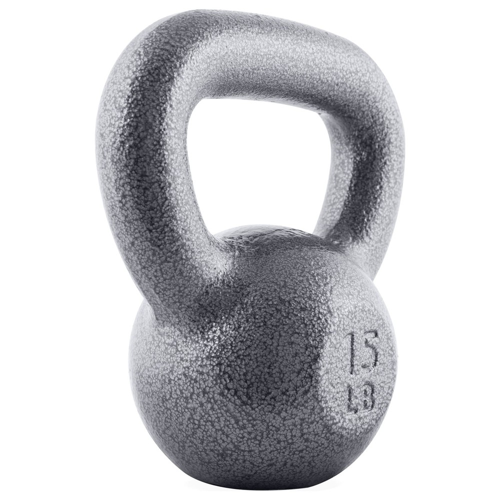 CAP Barbell 15lb Cast Iron Kettlebell, Single
