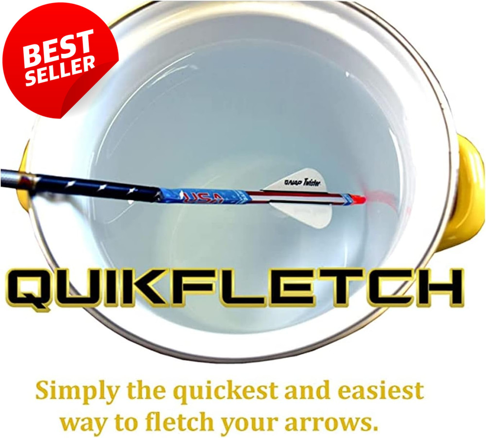 NAP Quikfletch Hellfire 2in Vanes Arrow Fletching System Quick Install US