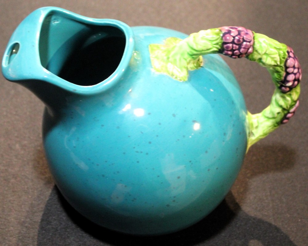 Dept. 56 Cheryl Johnson Vineyard Tilted Ball Pitcher