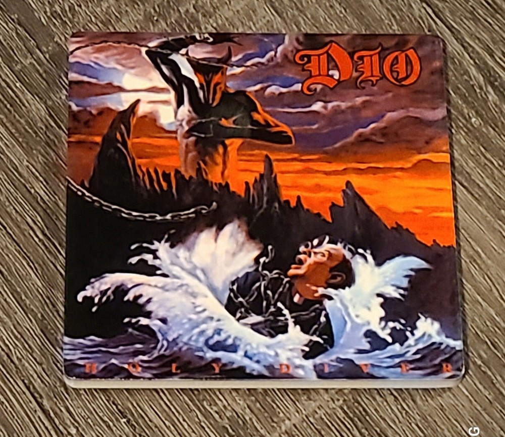 Ghost: Skeleta 4 in x 4 in custom made ceramic coaster
