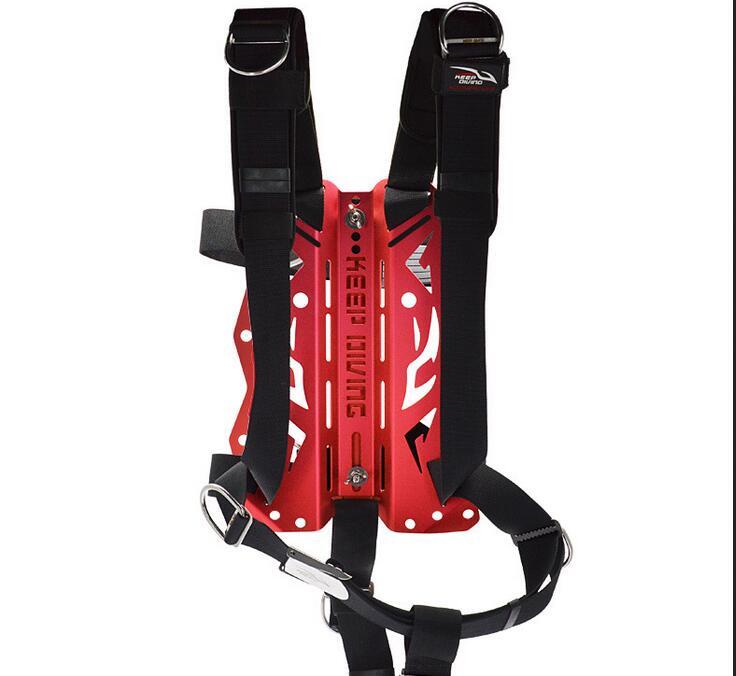 New Updated Scuba Diving Aluminium Backplate BCD Tech Gears 3mm Backplates