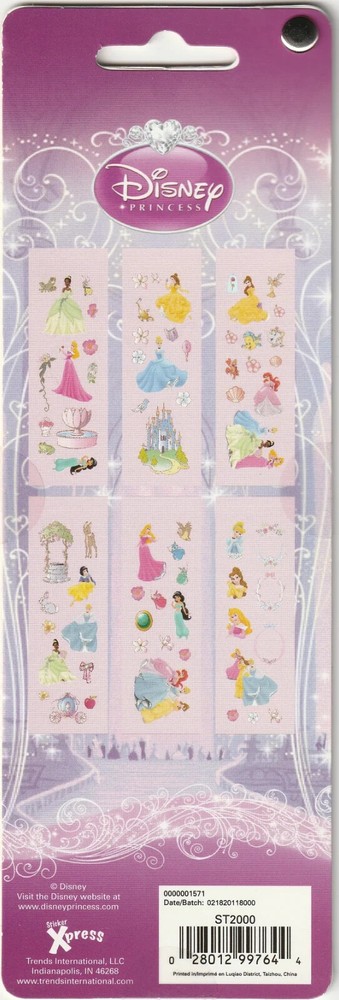 SandyLion Disney Princess Sticker Flip Pack - ST2000