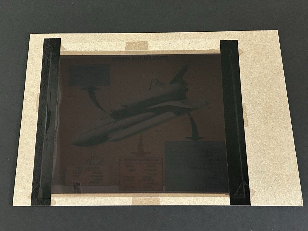 1978 NASA KSC Space Shuttle Vehicle Specifications Presentation Transparency-431