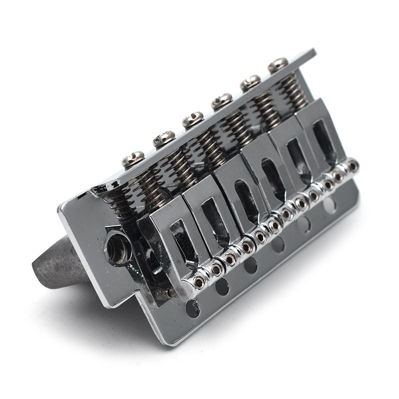 Chrome Plated Single Locking Tremolo Bridge System for Stratocaster Strat SQ ST