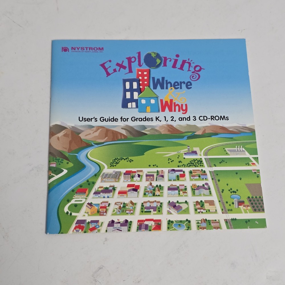 User's Guide For Grade 1 Exploring Where & Why Education CD ROM WIN 95/MAC